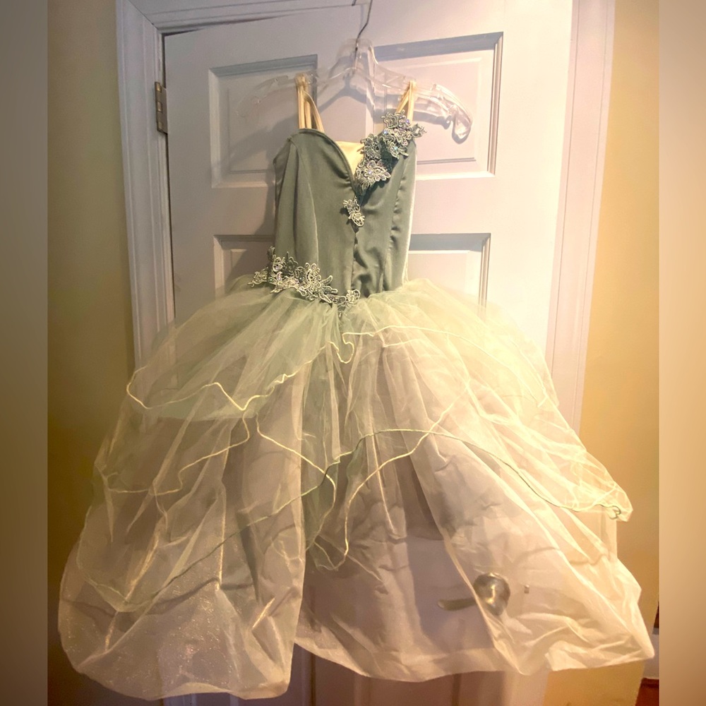 Light green ballet dress